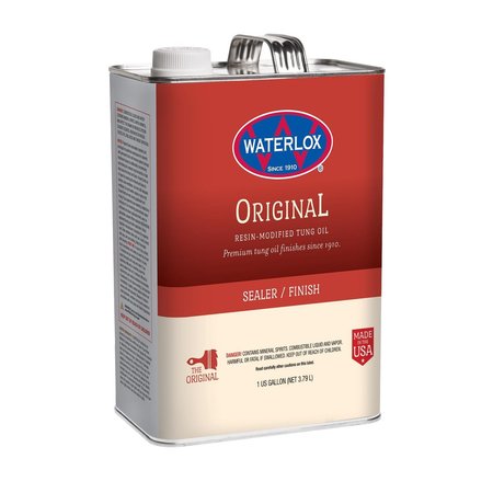 Waterlox Medium Clear Oil-Based Wood Finish 1 qt TB 5284 25FT